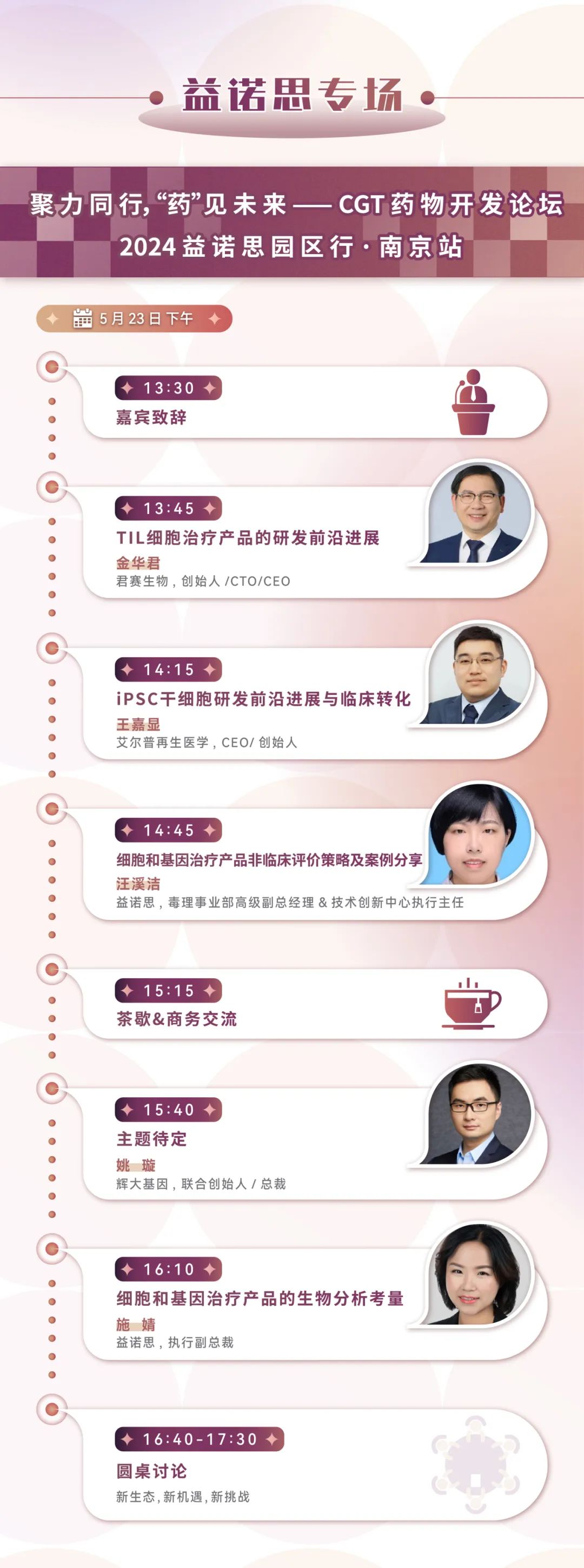 五月南京 | 必赢国际bwi437邀您共赴CGCS 2024国际细胞与基因治疗中国峰会暨展览会(图22)